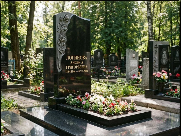Памятник с барельефом — выполненная работа 10 в Омске