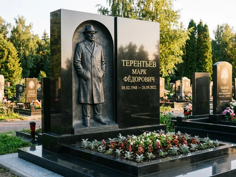 Памятник с барельефом — выполненная работа 29 в Омске