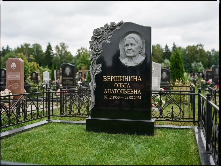 Памятник с барельефом — выполненная работа 39 в Омске
