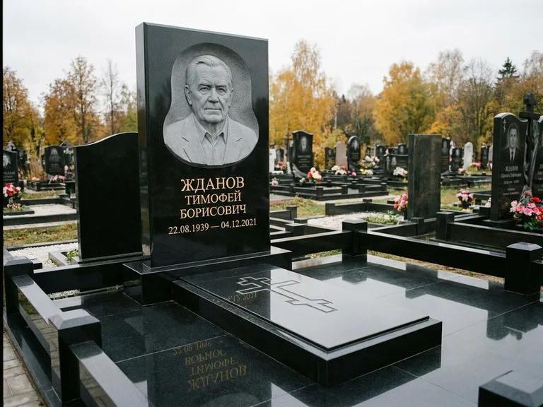 Памятник с барельефом — выполненная работа 43 в Омске