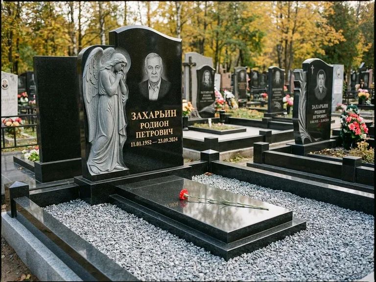 Памятник с барельефом — выполненная работа 44 в Омске