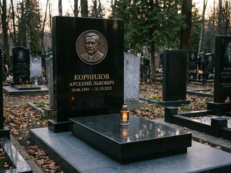 Памятник с барельефом — выполненная работа 46 в Омске