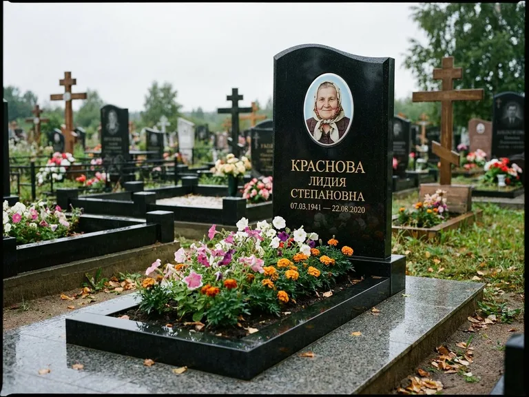 Портрет на керамике крупного формата в Омске