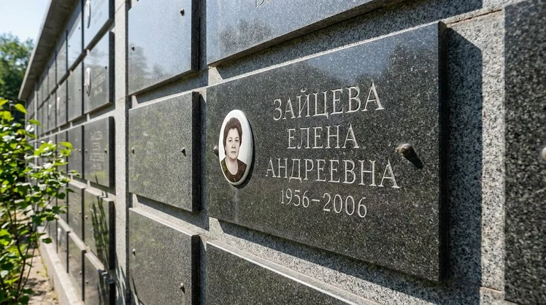 Аллея на Головинском кладбище в Москве