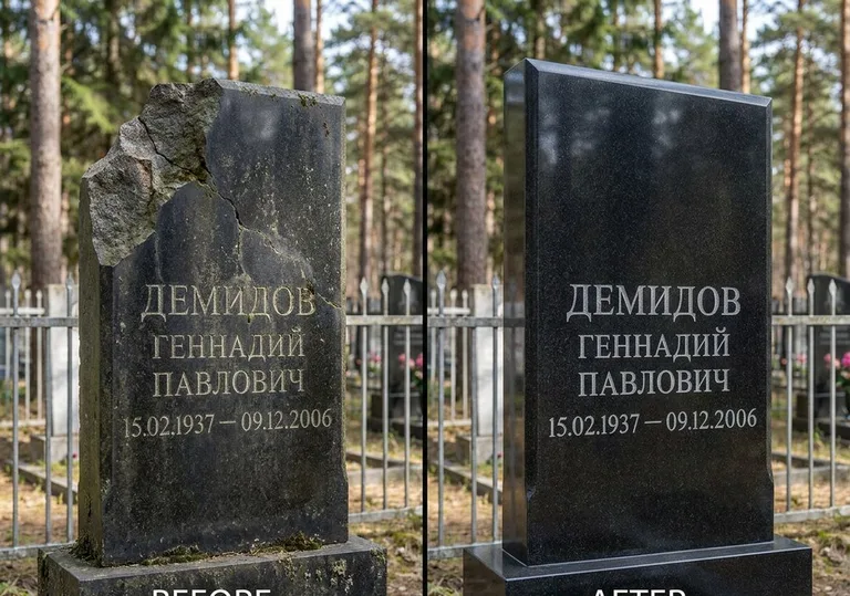 Удаление налёта и ржавых подтёков: до и после в Омске
