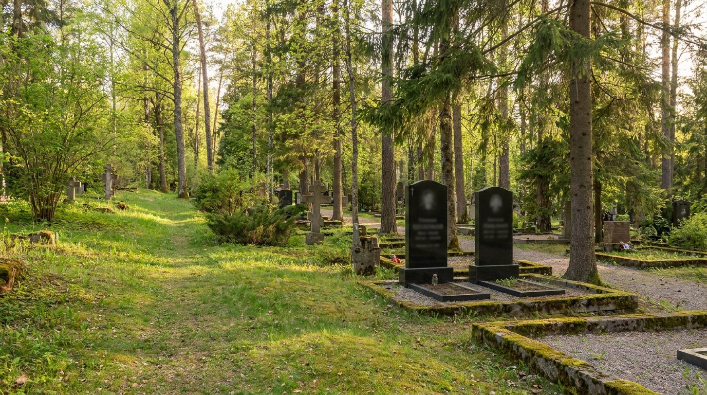 Памятники на Сперановском кладбище в Омске