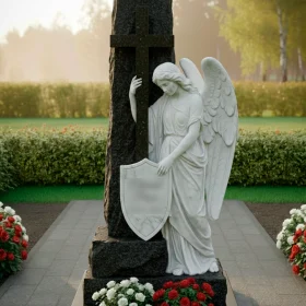 Элитный комбинированный памятник - ПН627