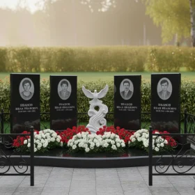 Элитный Комбинированный памятник - ПН675