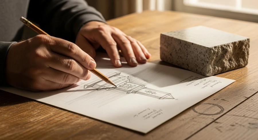 proektirovanie-pamyatnika-eskiz-mastera