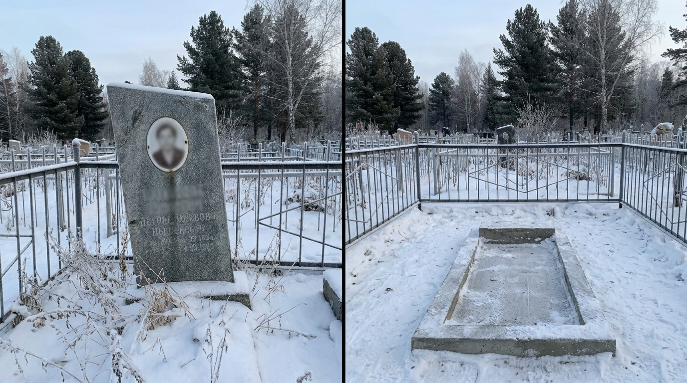 Демонтаж памятника в Омске — пример 1