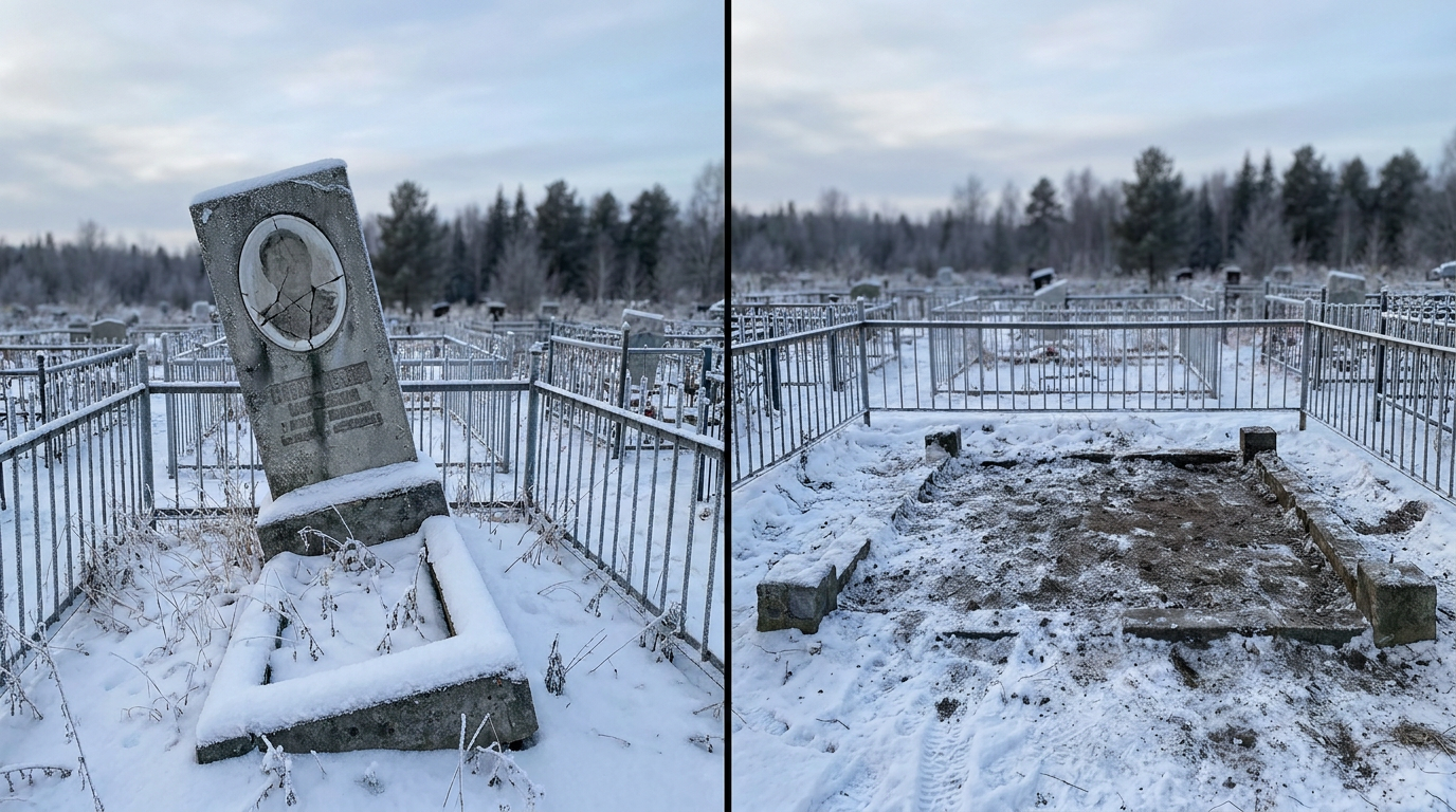 Демонтаж памятника в Омске — пример 2